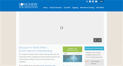 Desktop Screenshot of longviewfdn.org